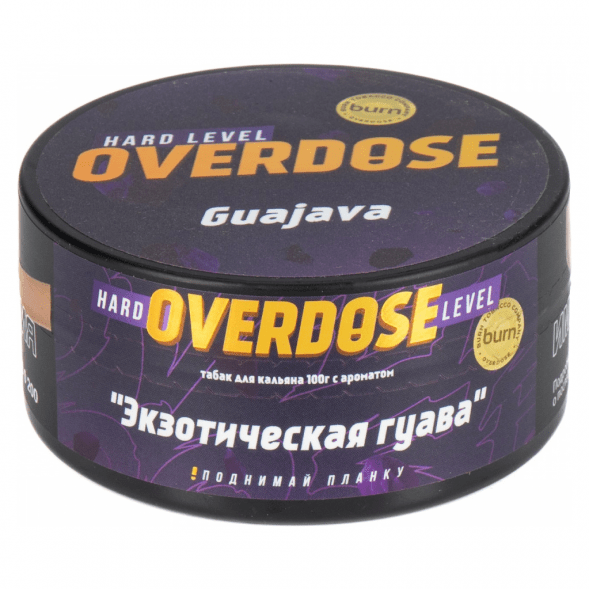 Табак Overdose - Guajava (Экзотическая Гуава, 100 грамм) купить в Томске
