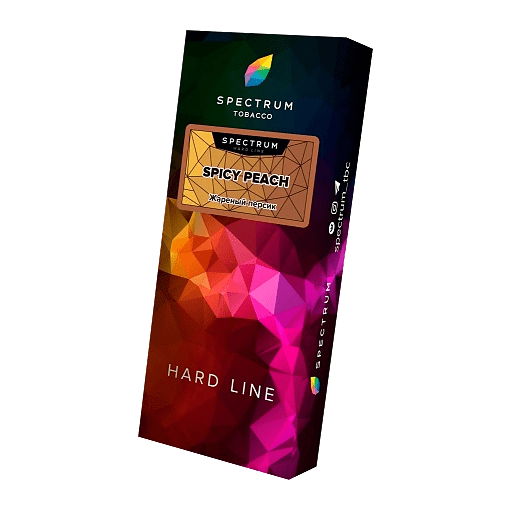 Табак Spectrum Hard - Spicy Peach (Жареный Персик, 100 грамм) купить в Томске