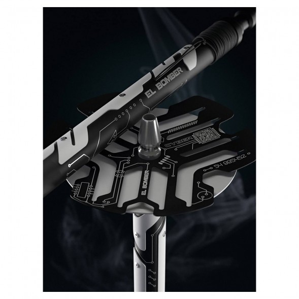 Кальян El Bomber - Sansara Cyber White (Линейка &quot;Designs&quot;, Без Колбы) купить в Томске