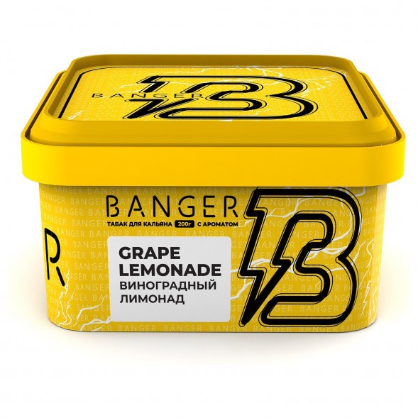 Табак Banger - Grape Lemonade (Виноградный Лимонад, 200 грамм) купить в Томске