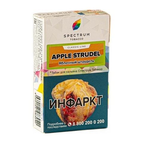 Табак Spectrum - Apple Strudel (Яблочный Штрудель, 25 грамм) купить в Томске