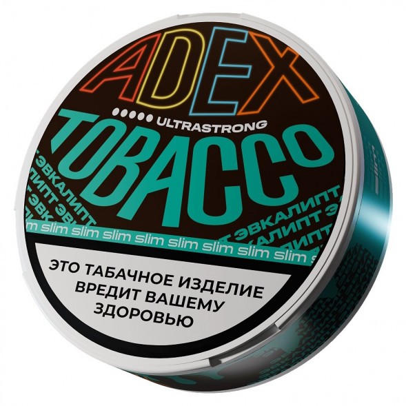 Табак жевательный ADEX ULTRA STRONG SLIM - Эвкалипт купить в Томске