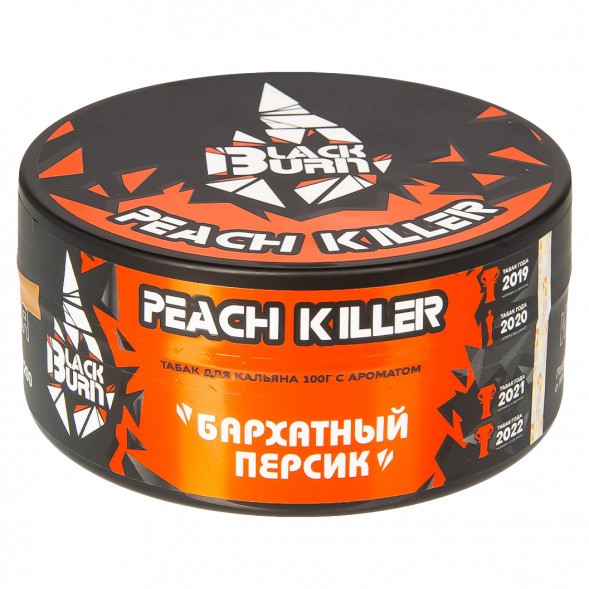 Табак BlackBurn - Peach killer (Персик, 100 грамм) купить в Томске