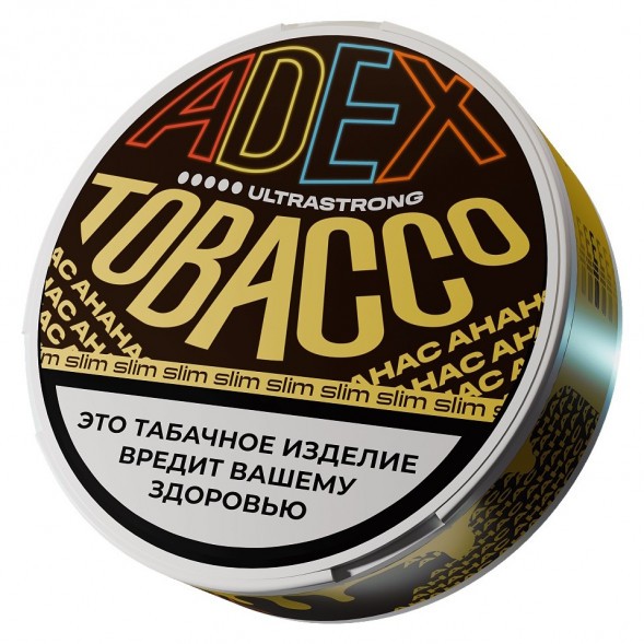 Табак жевательный ADEX ULTRA STRONG SLIM - Ананас купить в Томске