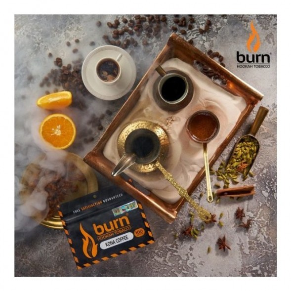 Табак Burn - Kona Coffee (Кона Кофе, 100 грамм) купить в Томске