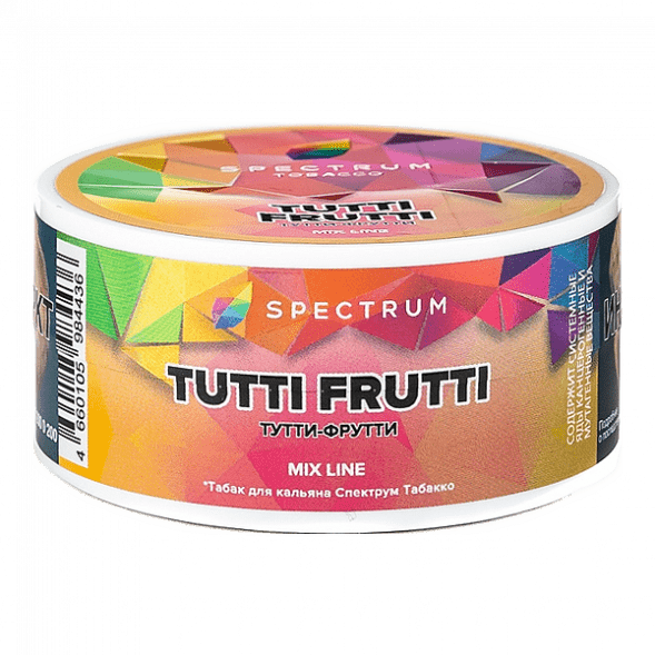 Табак Spectrum Mix Line - Tutti Frutti (Тутти-Фрутти, 25 грамм) купить в Томске