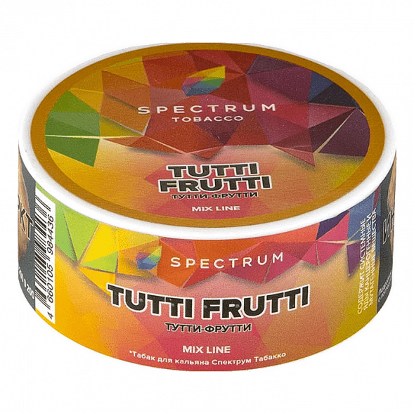 Табак Spectrum Mix Line - Tutti Frutti (Тутти-Фрутти, 25 грамм) купить в Томске