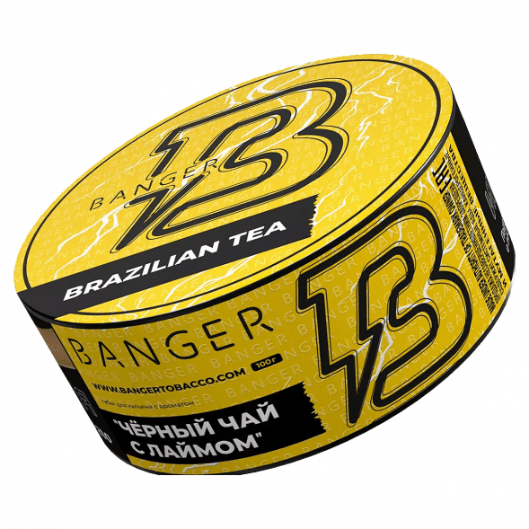 Табак Banger - Brazilian Tea (Чёрный Чай с Лаймом, 100 грамм) купить в Томске