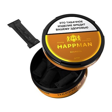 Табак жевательный HAPPMAN - Bourbon 31 (Бурбон) купить в Томске