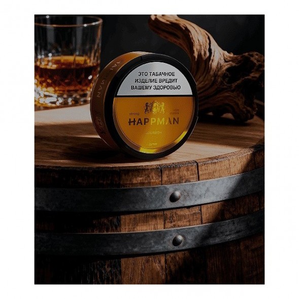 Табак жевательный HAPPMAN - Bourbon 31 (Бурбон) купить в Томске