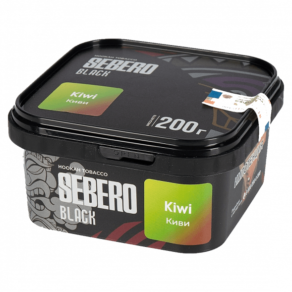 Табак Sebero Black - Kiwi (Киви, 200 грамм) купить в Томске