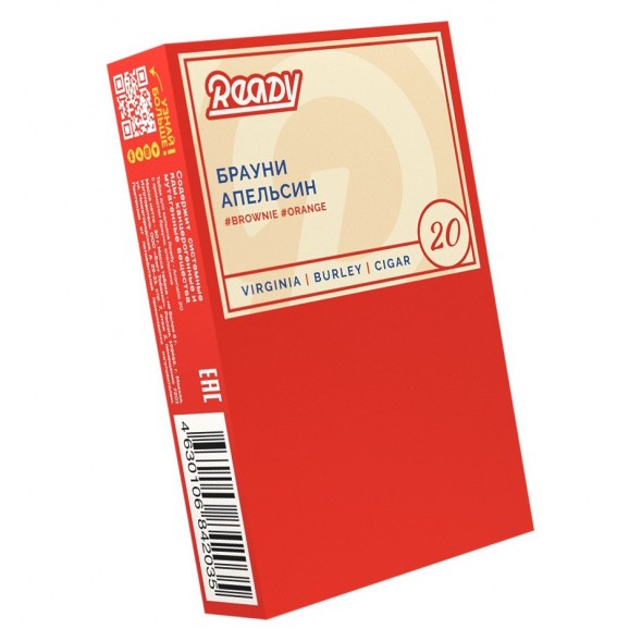 Табак Ready - №20 Orange Brownie (Брауни, Апельсин, 100 грамм) купить в Томске