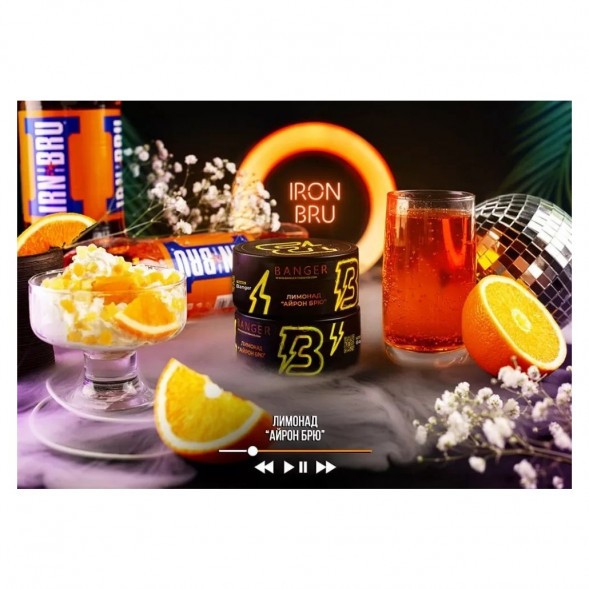 Табак Banger - Iron Bru (Лимонад Айрон Брю, 100 грамм) купить в Томске