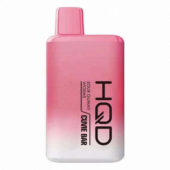 HQD Cuvie BAR - Кислые Мармеладные Червяки (Sour Gummy Worms, 7000 затяжек) купить в Томске