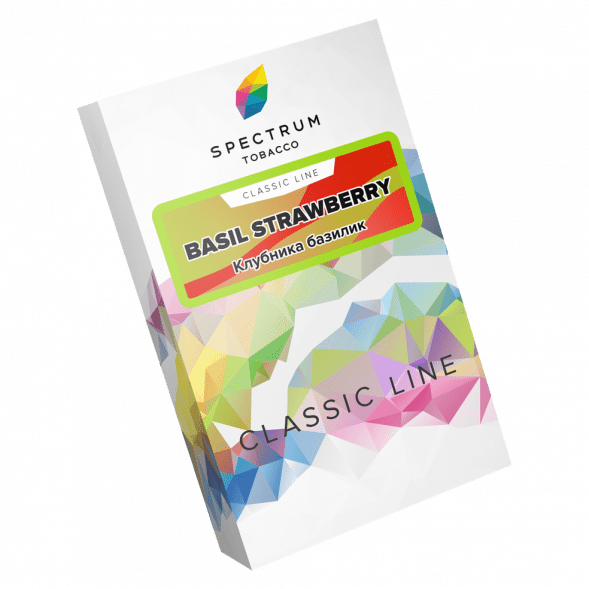 Табак Spectrum - Basil Strawberry (Клубника Базилик, 25 грамм) купить в Томске