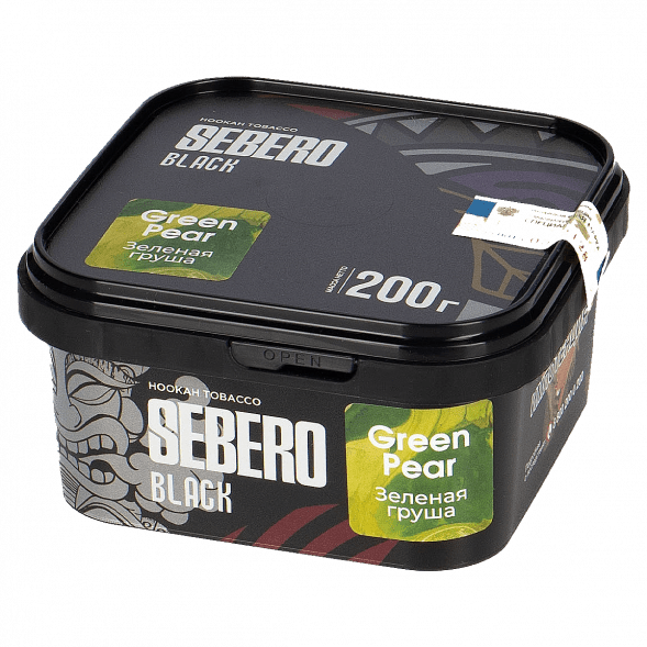 Табак Sebero Black - Green Pear (Зелёная Груша, 200 грамм) купить в Томске
