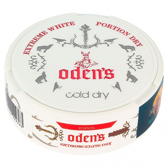 Табак жевательный ODENS - Cold Extreme White Dry (16 грамм) купить в Томске