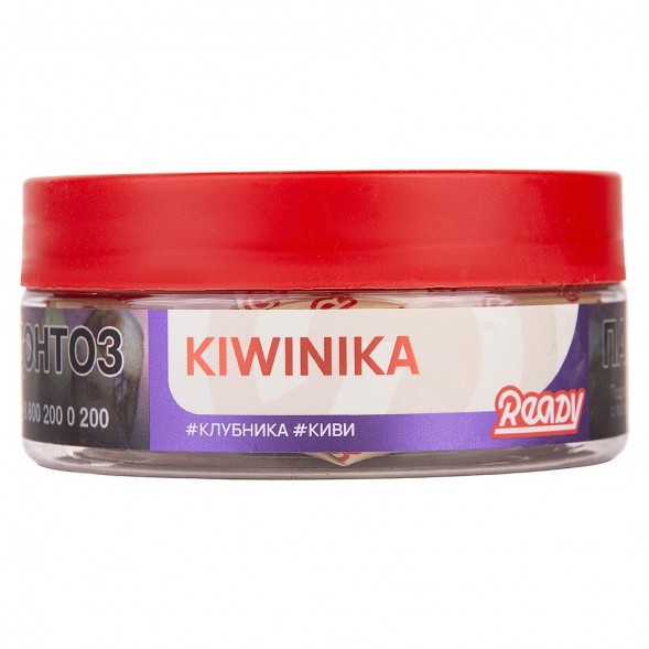 Табак Ready - №19 Kiwinika /Strawberry, Elderberry, Kiwi (Клубника, Киви, Бузина, 100 грамм) купить в Томске