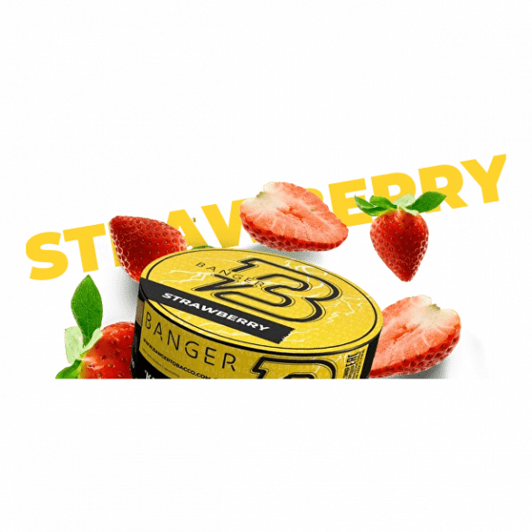 Табак Banger - Strawberry (Клубника, 25 грамм) купить в Томске