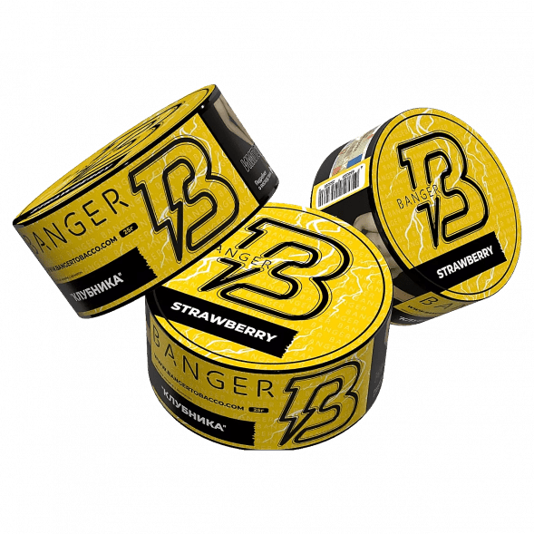 Табак Banger - Strawberry (Клубника, 25 грамм) купить в Томске