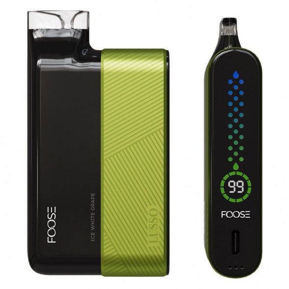 FOOSE LUSSO - Ледяной Белый Виноград (Ice White Grape, 10000 затяжек) купить в Томске