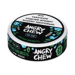 Табак жевательный Angry Chew Slim Medium - Мятная Свежесть (12 грамм)