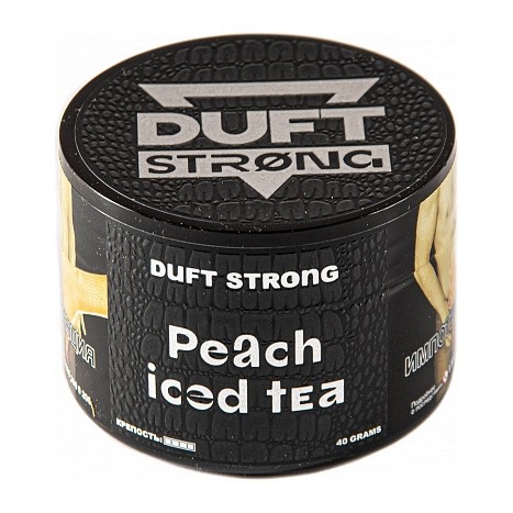 Табак Duft Strong - Peach Iced Tea (Ледяной Персиковый Чай, 40 грамм) купить в Томске
