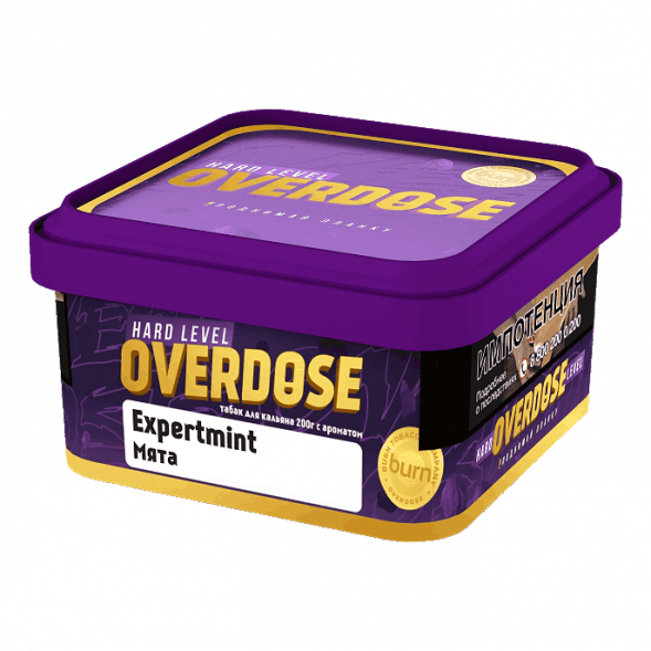 Табак Overdose - Expertmint (Мята, 200 грамм) купить в Томске