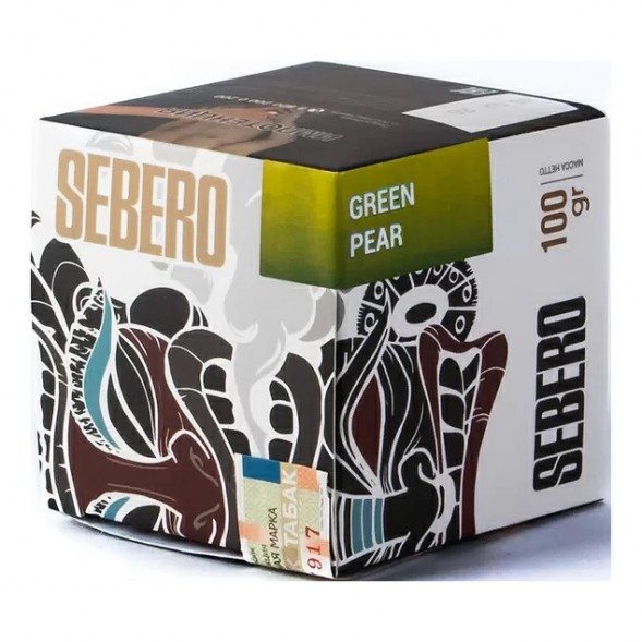 Табак Sebero - Green Pear (Зелёная Груша, 100 грамм) купить в Томске