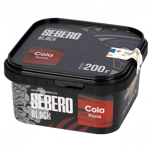 Табак Sebero Black - Cola (Кола, 200 грамм) купить в Томске