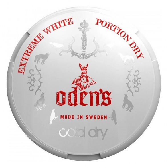 Табак жевательный ODENS - TAR Mini Cold Extreme White Dry (9 грамм, Россия) купить в Томске