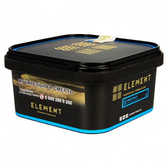 Табак Element Вода - Fruit Pulp NEW (Фруктовое Пюре, 200 грамм) купить в Томске