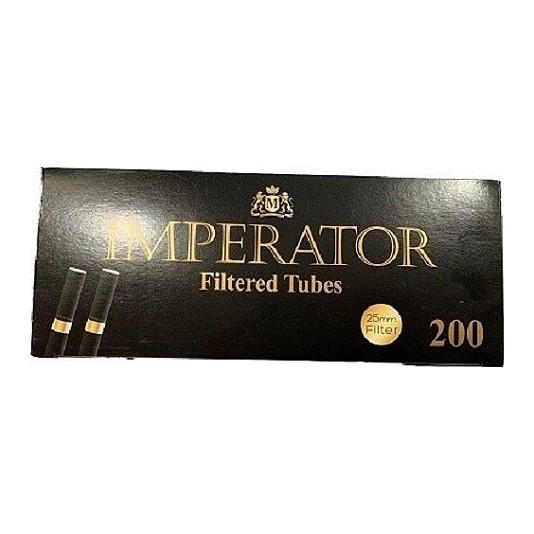 Гильзы сигаретные Imperator - Black Super Long Gold (84х25 мм, 200 шт.) купить в Томске