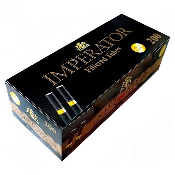 Гильзы сигаретные Imperator - Black Super Long Gold (84х25 мм, 200 шт.) купить в Томске
