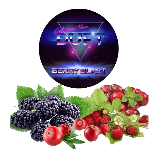 Табак Duft - Berry Blast (Ягодный Взрыв, 80 грамм) купить в Томске