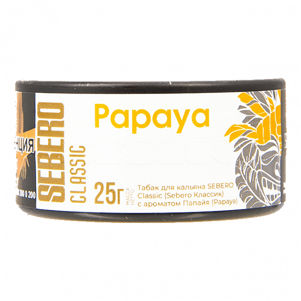 Табак Sebero - Papaya (Папайя, 25 грамм) купить в Томске