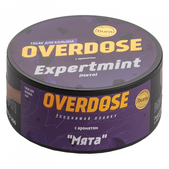 Табак Overdose - Expertmint (Мята, 100 грамм) купить в Томске
