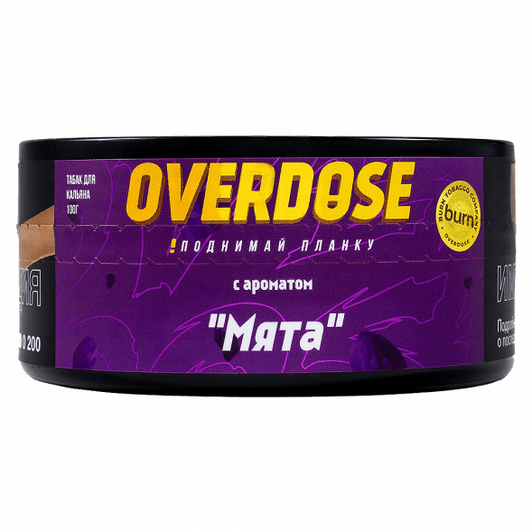 Табак Overdose - Expertmint (Мята, 100 грамм) купить в Томске