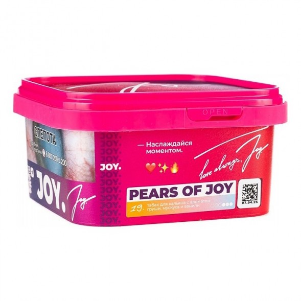 Табак Joy - Pears Of Joy (Груша, Мускус и Ваниль, 200 грамм) купить в Томске
