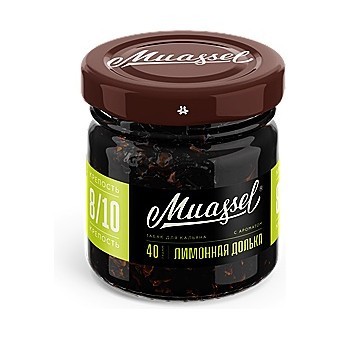 Табак Muassel Extra Strong - Лимонная Долька (40 грамм) купить в Томске
