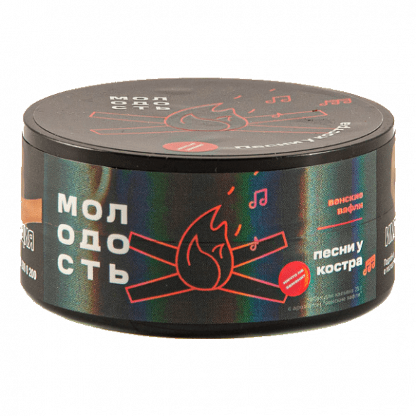 Табак Молодость - Песни у Костра (Венские Вафли, 25 грамм) купить в Томске