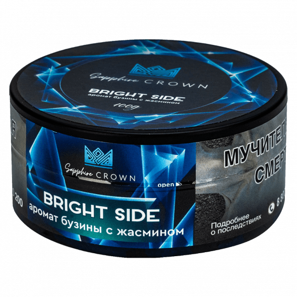 Табак Sapphire Crown - Bright Side (Бузина с Жасмином, 25 грамм) купить в Томске