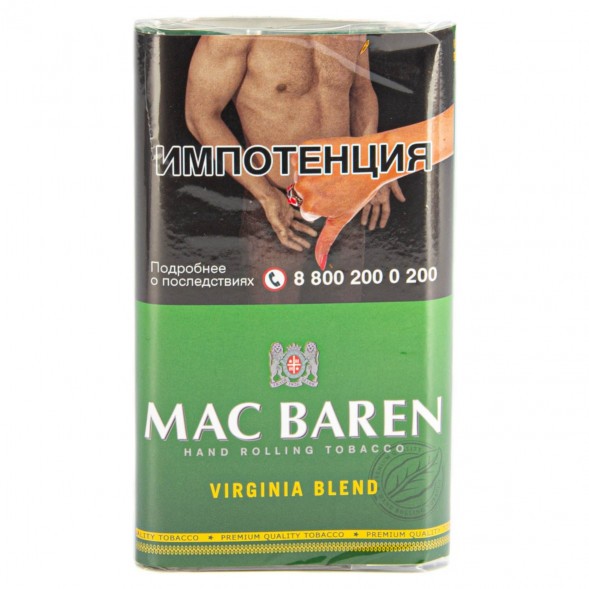 Табак сигаретный Mac Baren - Virginia Blend (40 грамм) купить в Томске
