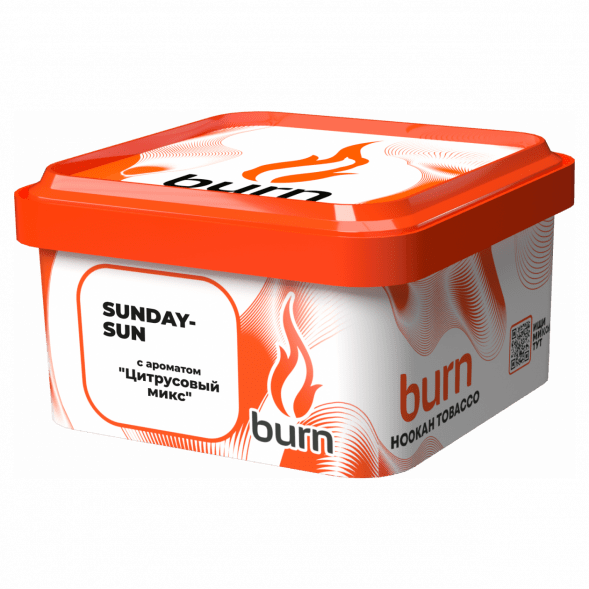 Табак Burn - Sundaysun (Цитрусовый Микс, 200 грамм) купить в Томске