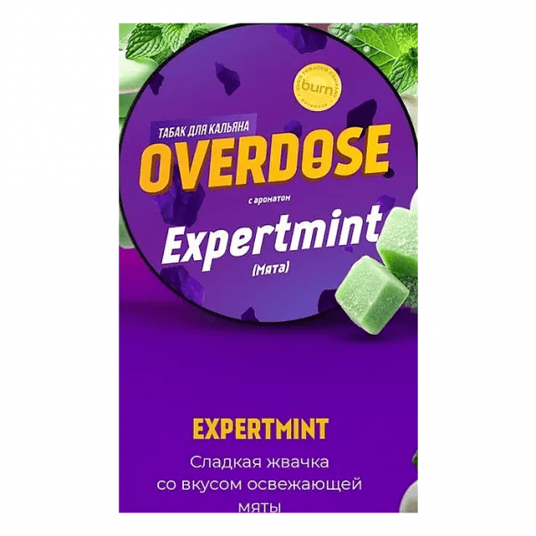 Табак Overdose - Expertmint (Мята, 25 грамм) купить в Томске