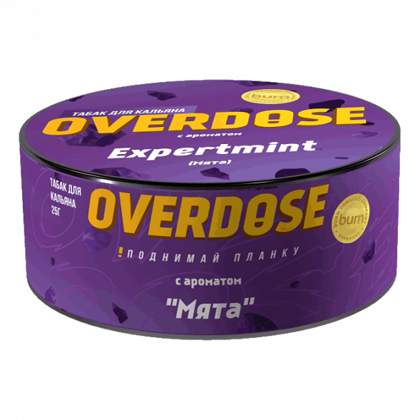 Табак Overdose - Expertmint (Мята, 25 грамм) купить в Томске