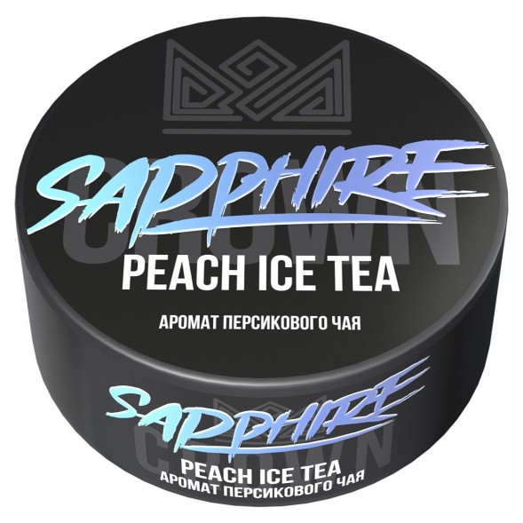 Табак Sapphire Crown - Peach Ice Tea (Персиковый Чай, 100 грамм) купить в Томске