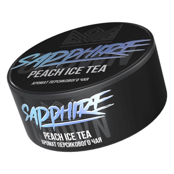 Табак Sapphire Crown - Peach Ice Tea (Персиковый Чай, 100 грамм) купить в Томске