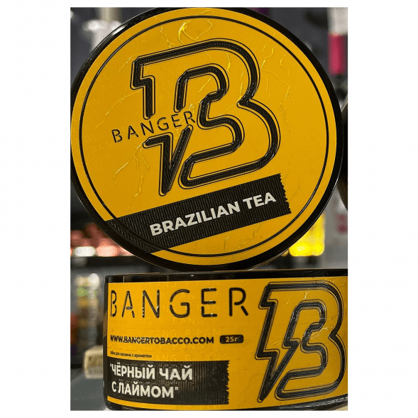 Табак Banger - Brazilian Tea (Чёрный Чай с Лаймом, 25 грамм) купить в Томске