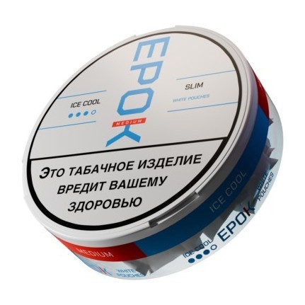 Табак жевательный EPOK - MEDIUM SLIM Ice Cool (Лёд) купить в Томске